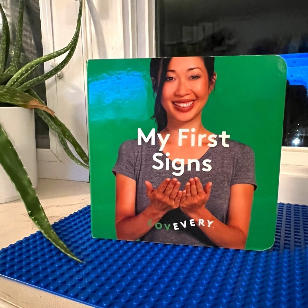 'My First Signs' Board Book by Lovevery